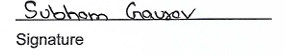 Signature